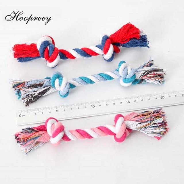 Cotton Double Rope Knot Pet Toy